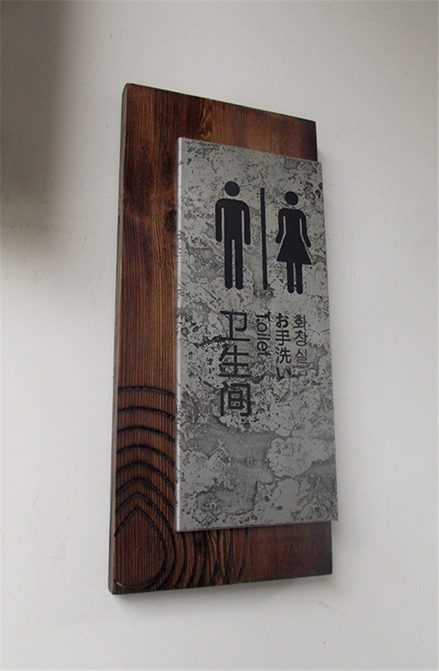 奔流標識導(dǎo)視門牌