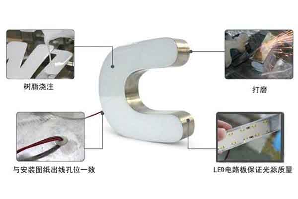 樹(shù)脂發(fā)光字 樹(shù)脂發(fā)光字