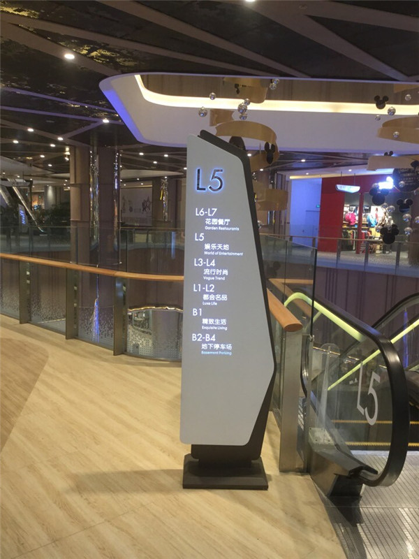 商場標(biāo)識系統(tǒng)